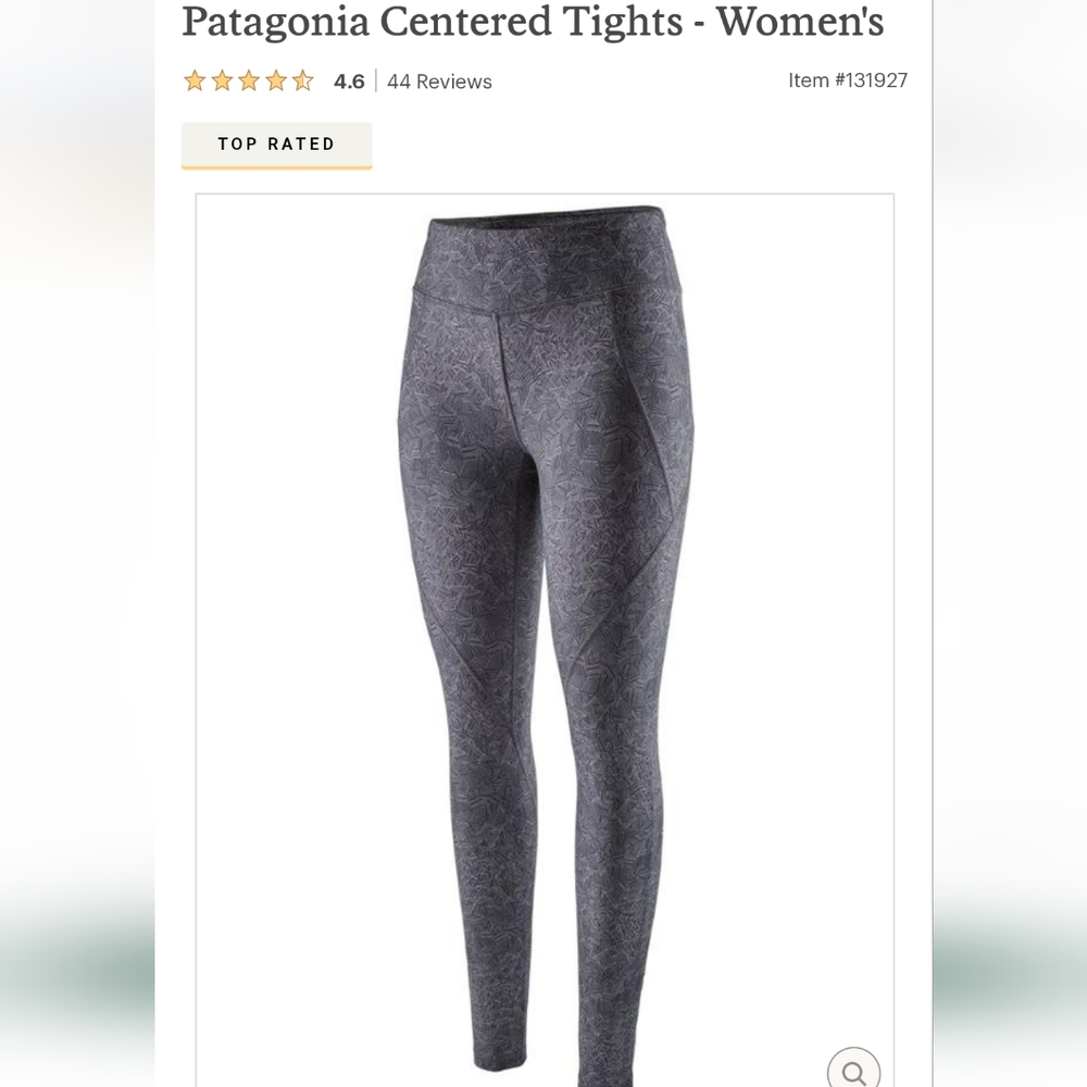 Patagonia Centered Full Length Tights Leggings